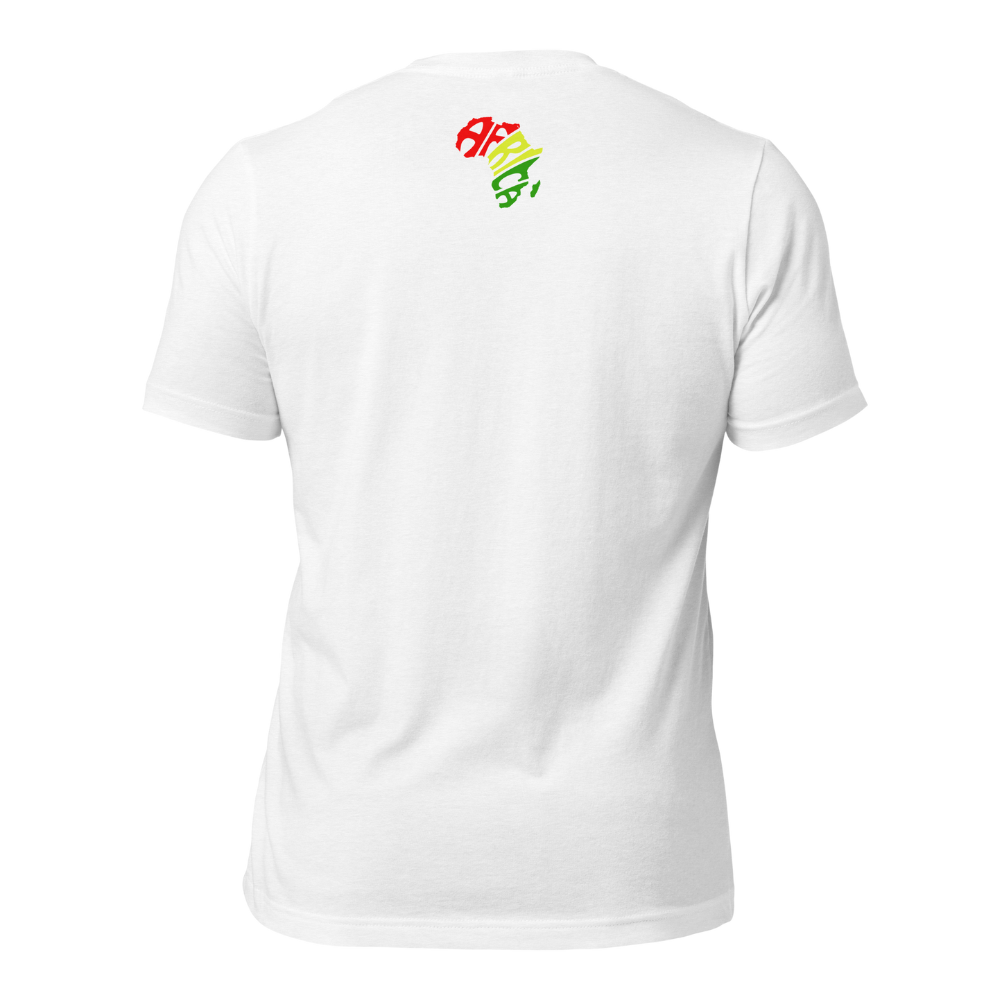 Africa Silhouette Tee — Pan-African Edition Red Gold Green Unisex t-shirt